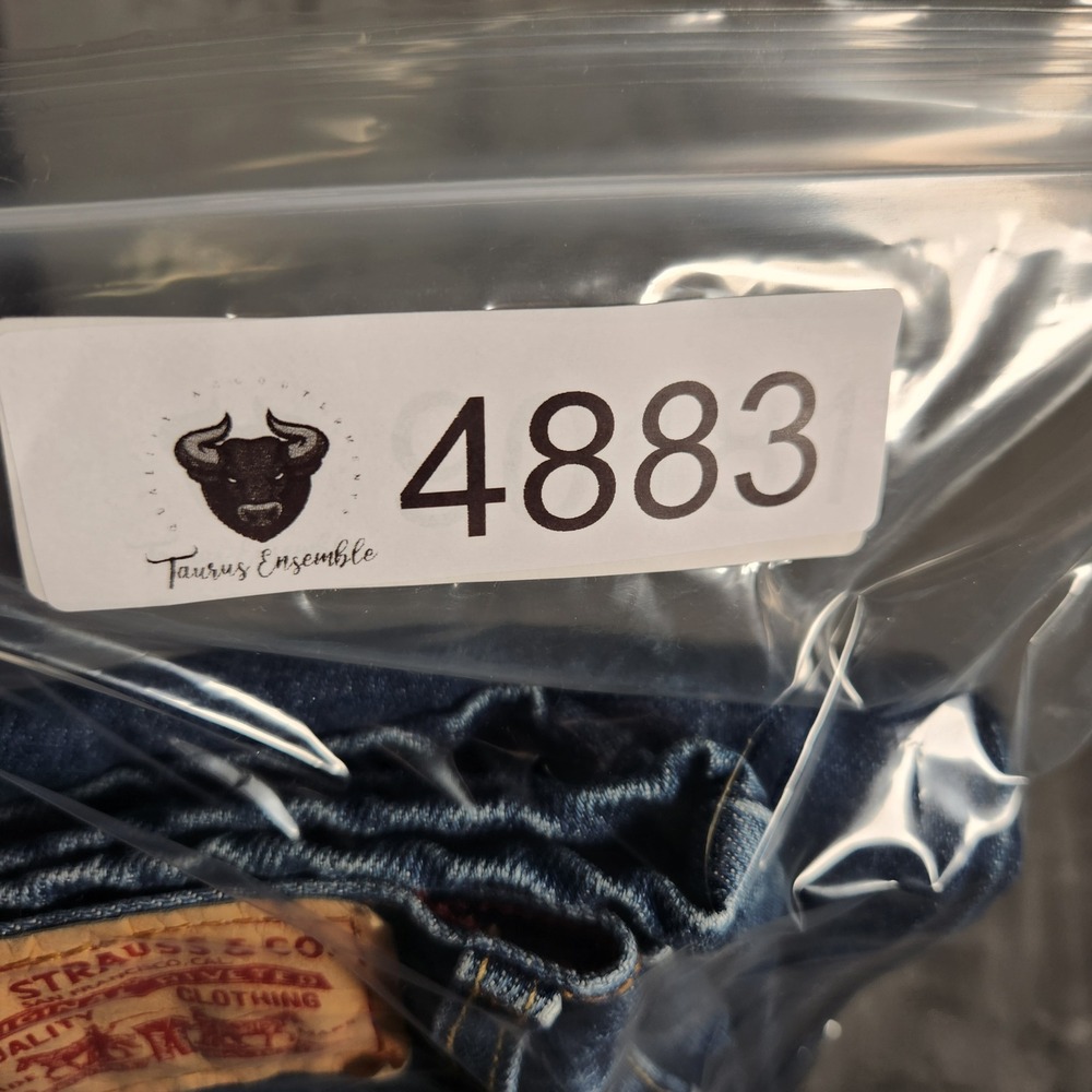 Levi's 550 Relaxed Tapered Blue Denim Jeans Women's Size 14 30X33 Medium Wash - Picture 11 of 12